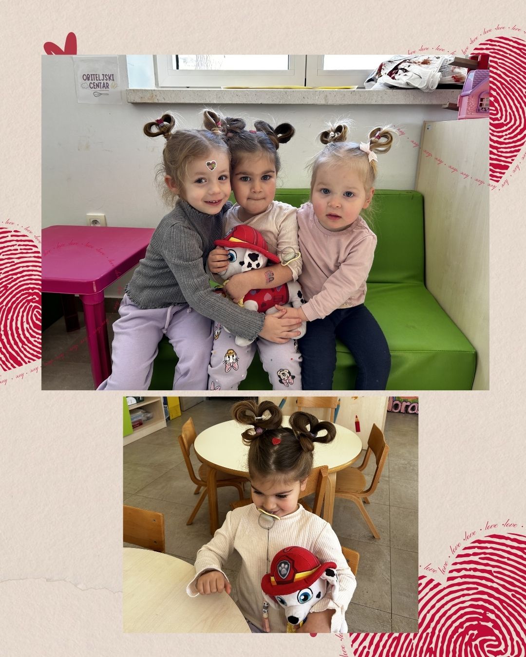 Red and Cream Valentine’s Day Instagram Post – 1